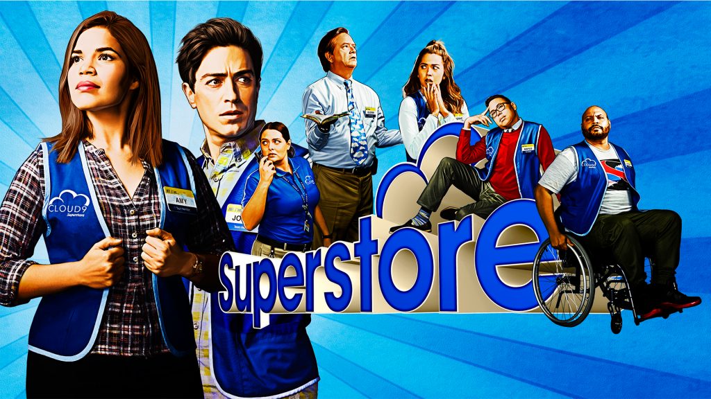 Superstore NBC Promotional Graphic