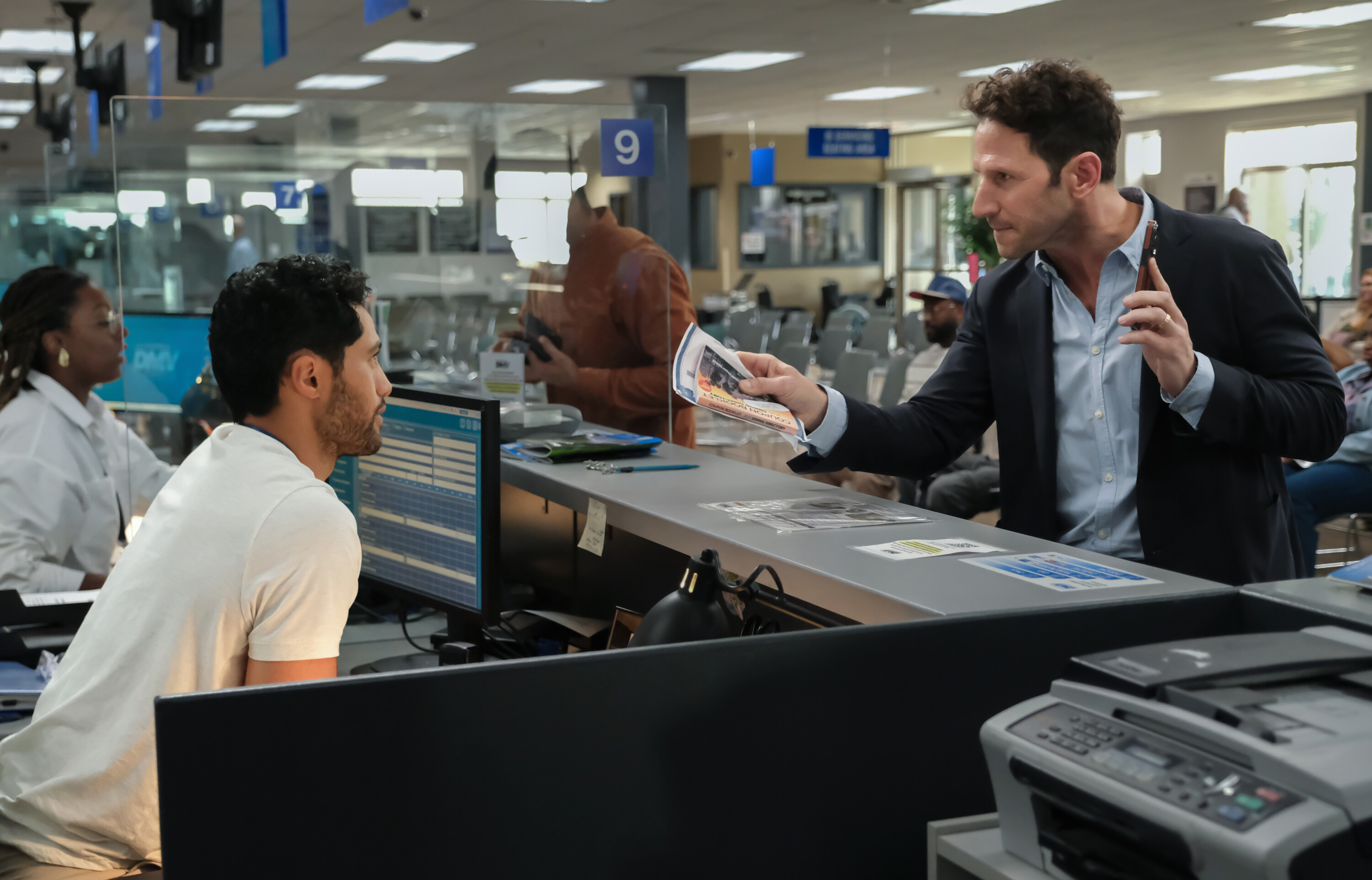 “DMV”: scared souls, loud jerk, great fun